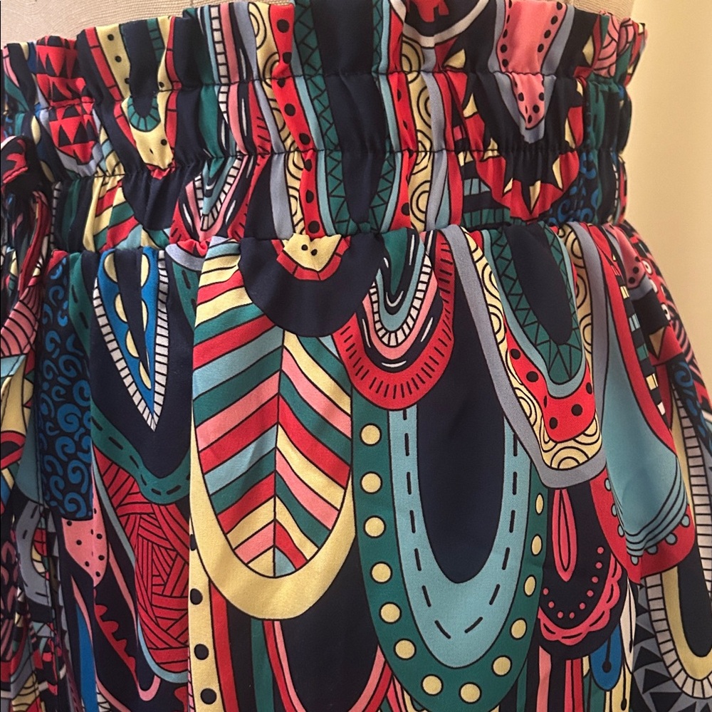SHEIN Multicolor Wide Leg Pants - Picture 2 of 3
